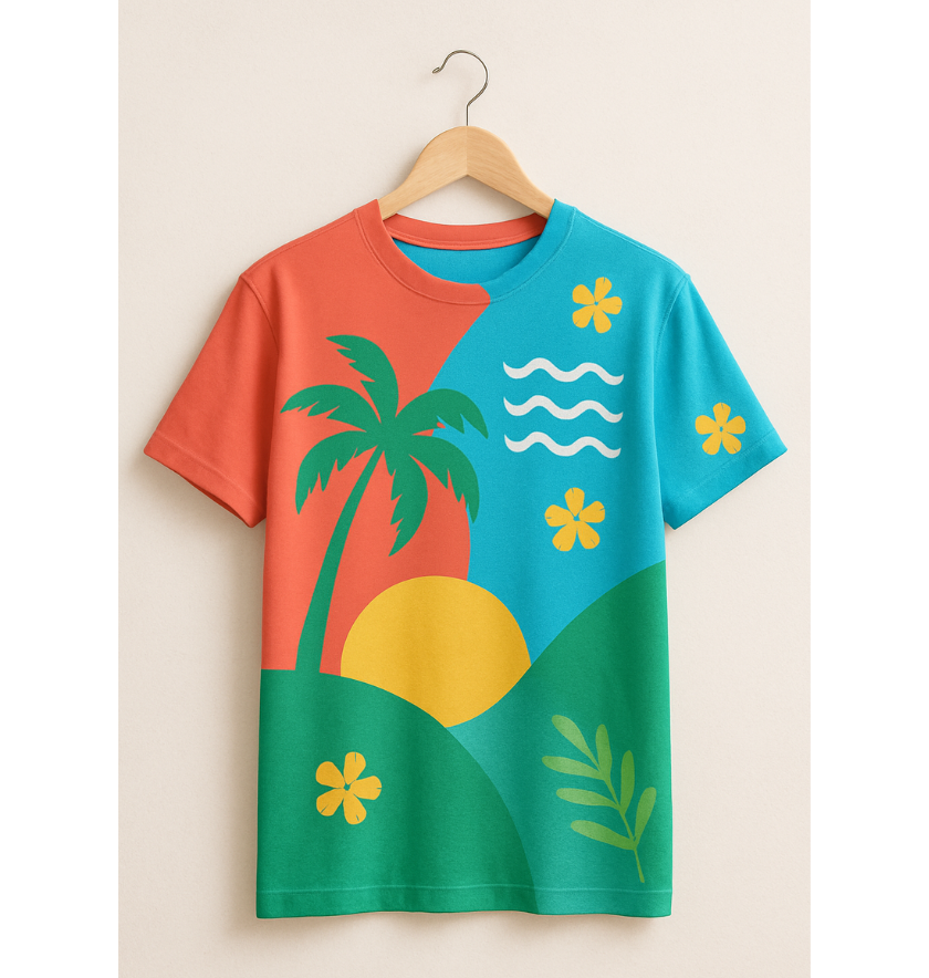 half-tshirt