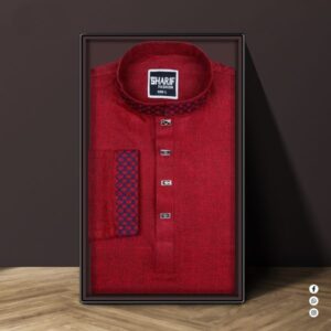 Embroidered Cotton Punjabi